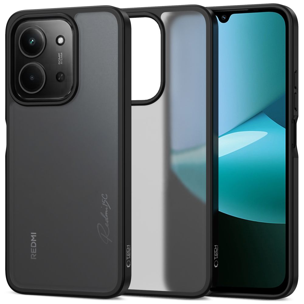 Tech-Protect Tech-Protect Xiaomi Redmi 15C 5G Skal MagMat Matt Svart - Teknikhallen.se