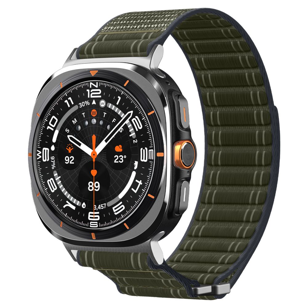 Spigen Spigen Galaxy Watch Ultra (2025) / 47 mm Klockarmband Grön - Teknikhallen.se