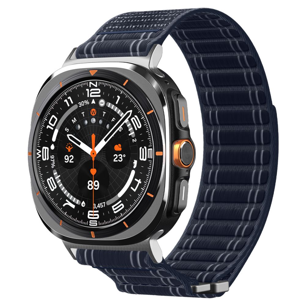 Spigen Spigen Galaxy Watch Ultra (2025) / 47 mm Klockarmband Navy - Teknikhallen.se