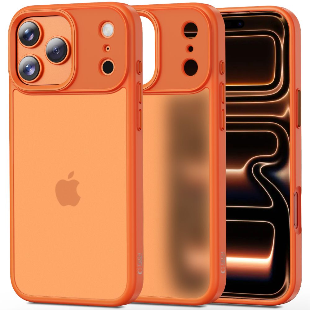Tech-Protect Tech-Protect iPhone 17 Pro Max Skal MagMat Matt Cosmic Orange - Teknikhallen.se