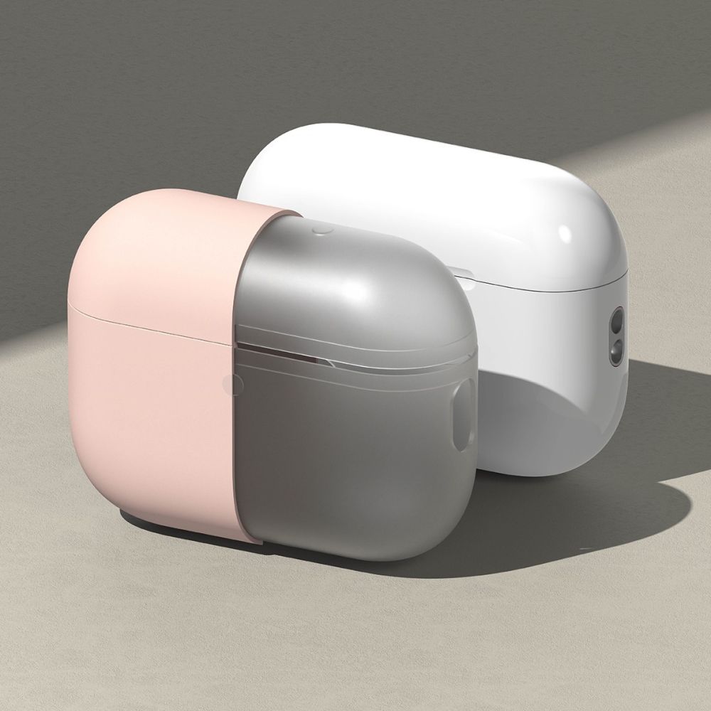 Ringke Ringke AirPods Pro 3 Skal Silikon Pink Sand - Teknikhallen.se