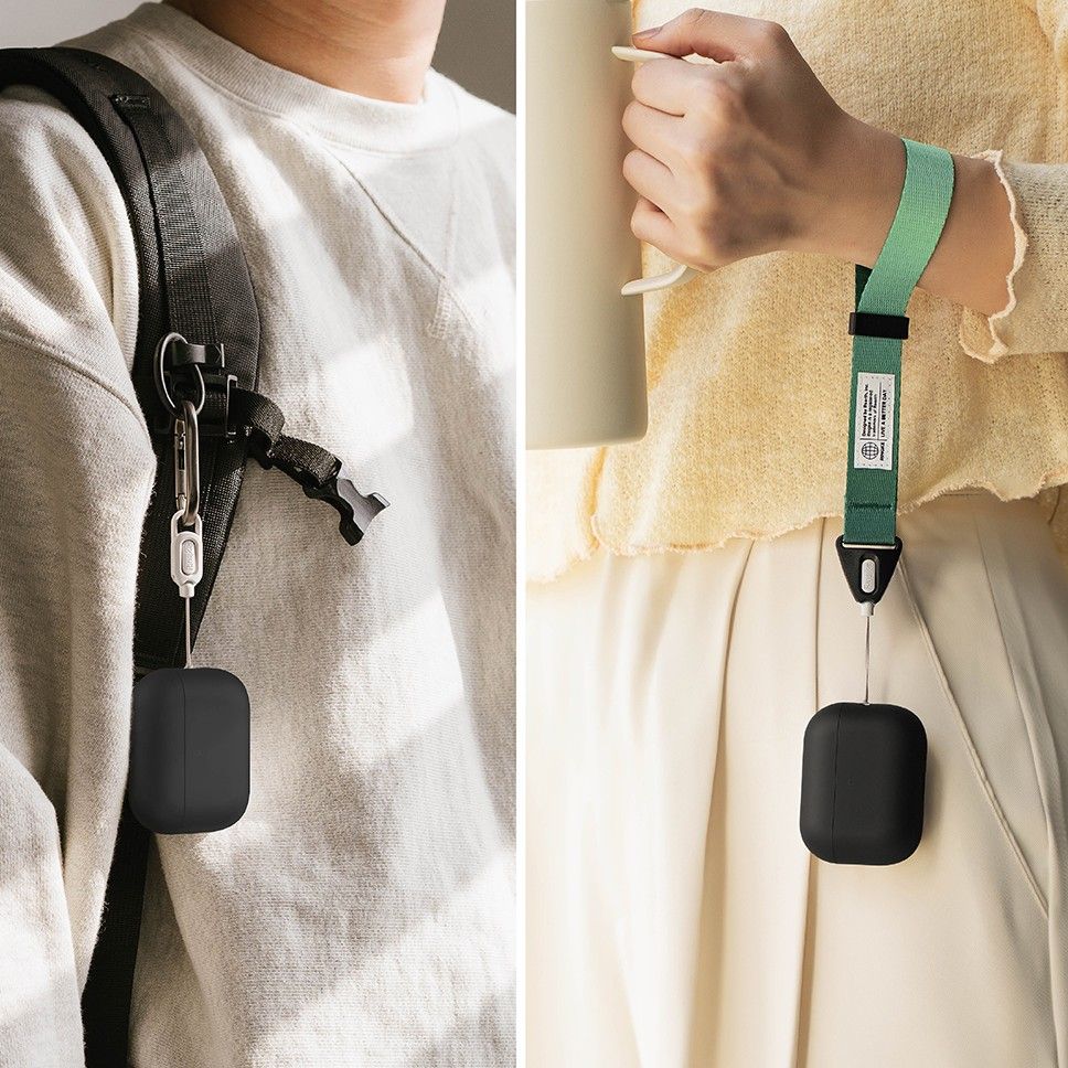 Ringke Ringke AirPods Pro 3 Skal Silikon Svart - Teknikhallen.se