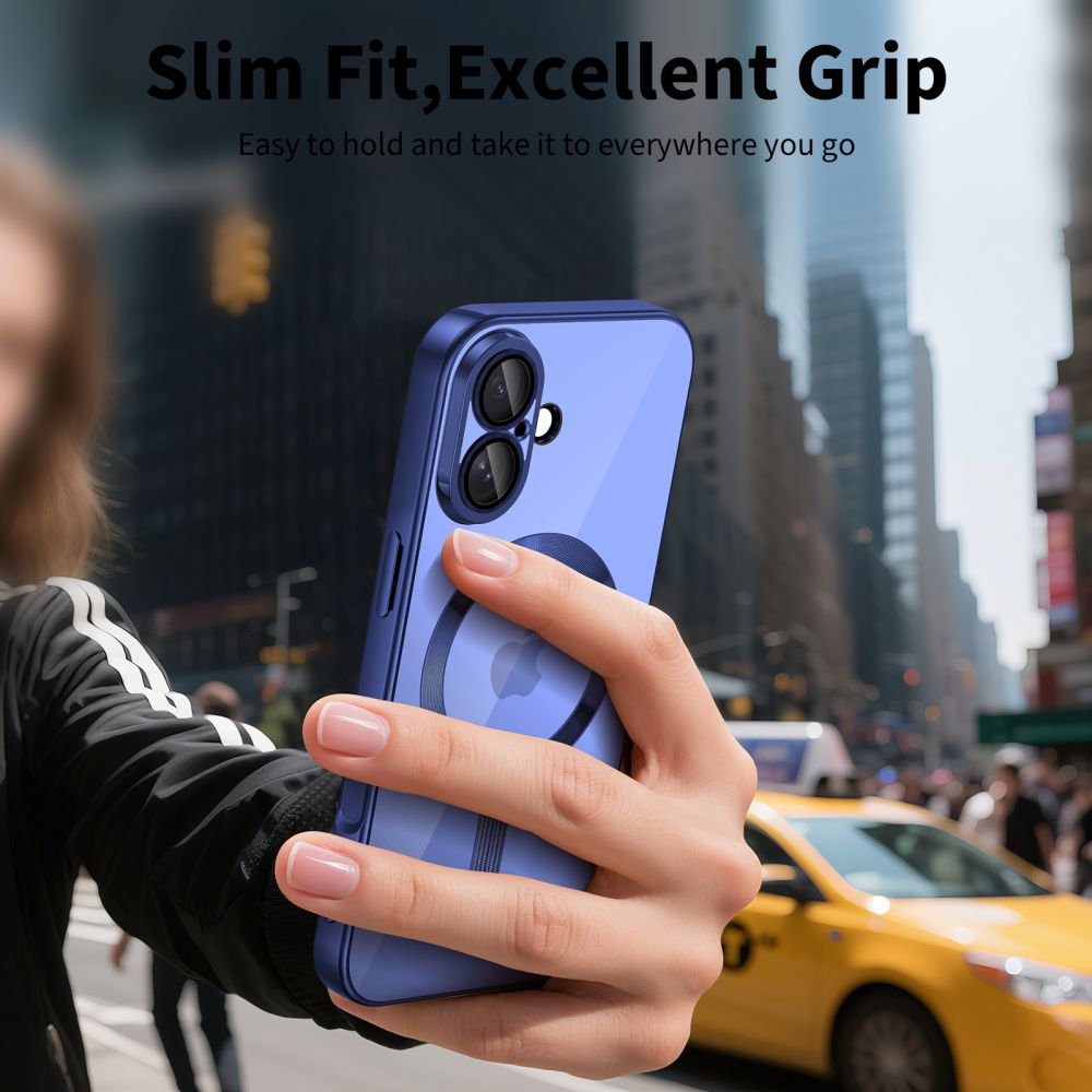 Tech-Protect Tech-Protect iPhone 17 Skal MagSafe MagFlex Mist Blue - Teknikhallen.se