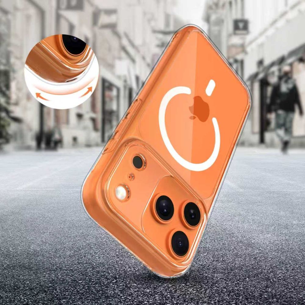 Tech-Protect Tech-Protect iPhone 17 Pro Max Skal MagSafe MagPeak Transparent - Teknikhallen.se