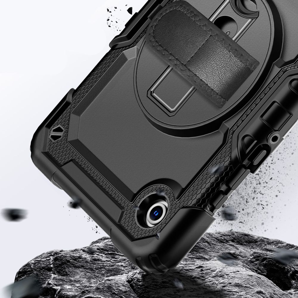 Tech-Protect Tech-Protect Samsung Galaxy Tab A11/A9 Skal 360 Solid Svart - Teknikhallen.se