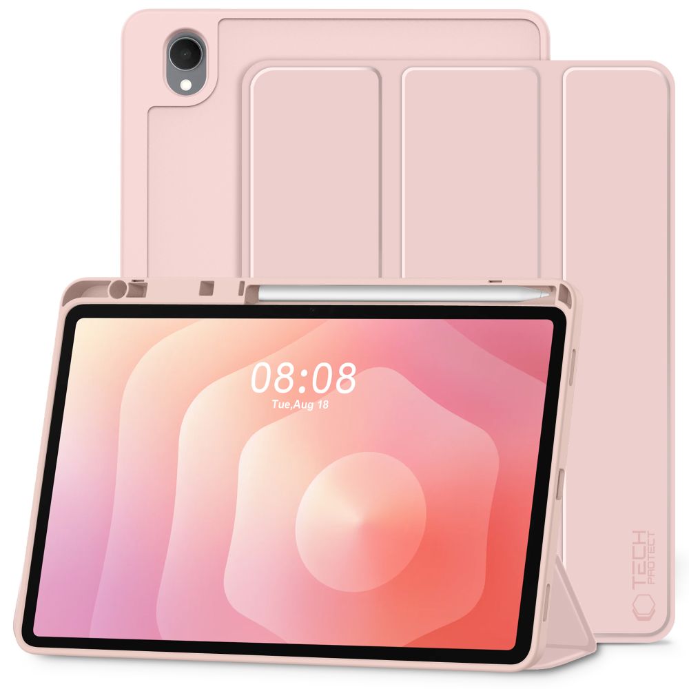 Tech-Protect Tech-Protect Samsung Galaxy Tab S11 Fodral SC Pennhållare Rosa - Teknikhallen.se