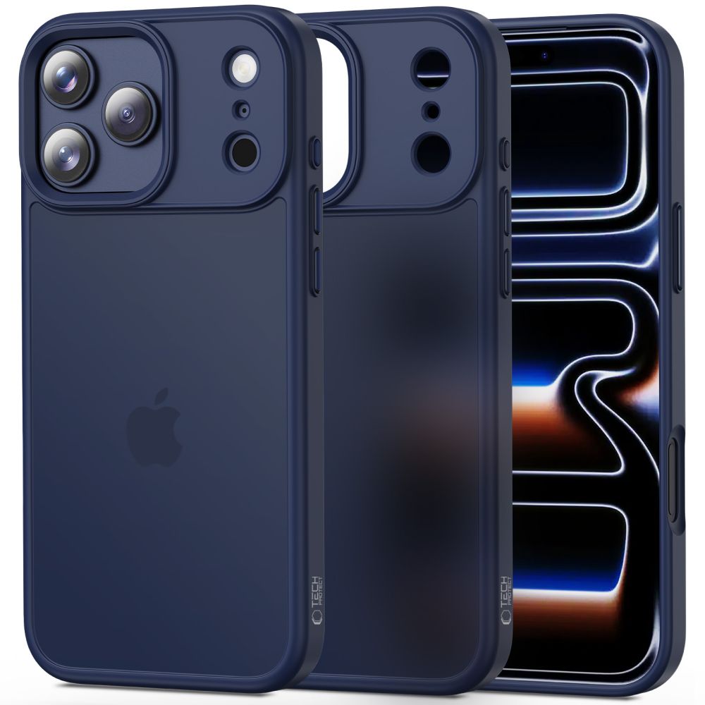 Tech-Protect Tech-Protect iPhone 17 Pro Skal MagMat Matte Deep Blue - Teknikhallen.se