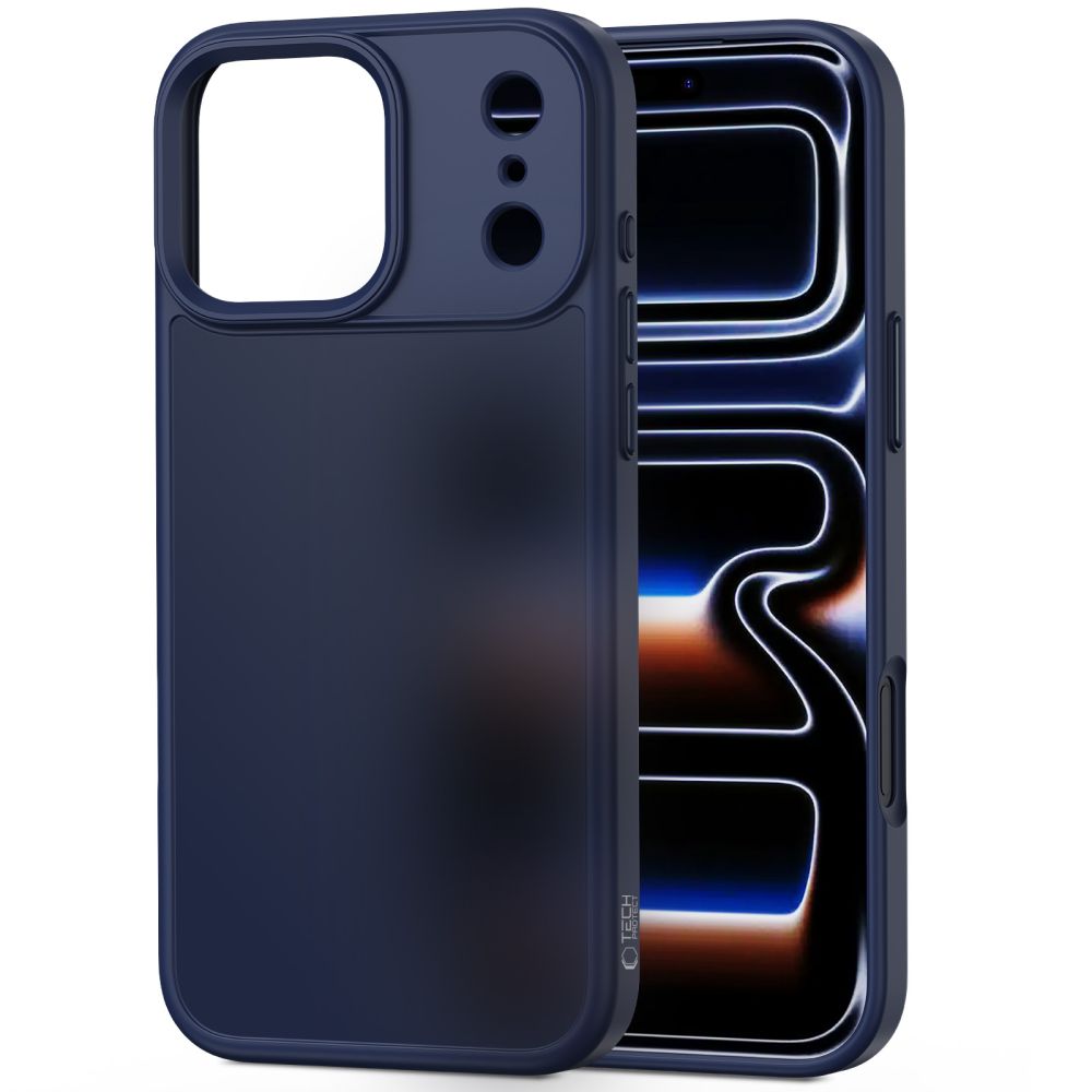Tech-Protect Tech-Protect iPhone 17 Pro Skal MagMat Matte Deep Blue - Teknikhallen.se