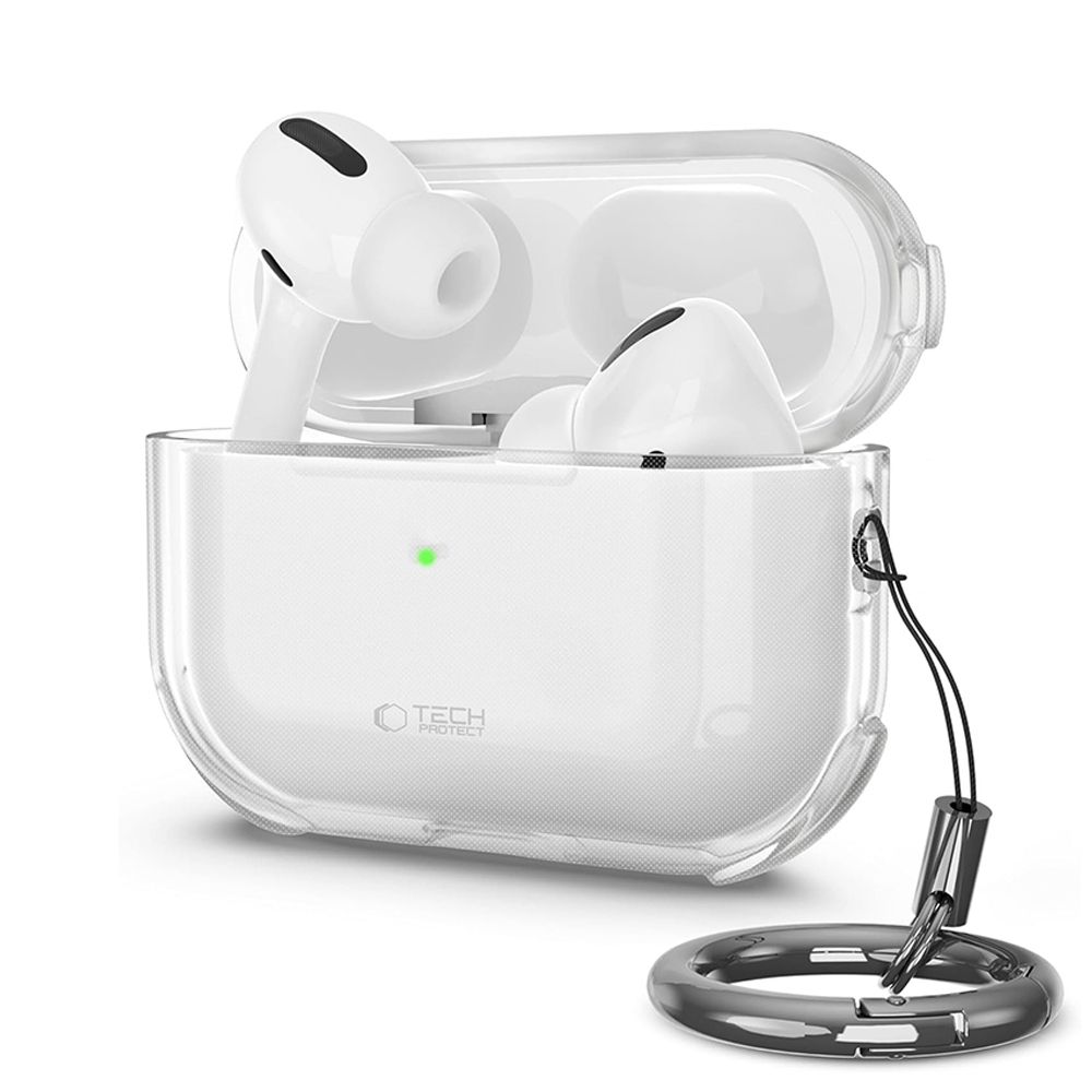Tech-Protect Tech-Protect AirPods Pro 3 Skal Bounce Transparent - Teknikhallen.se