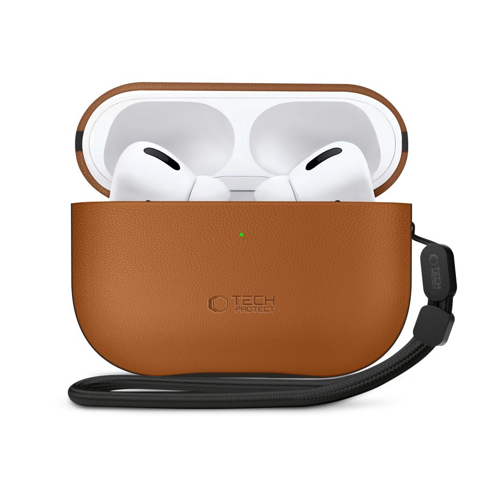 Tech-Protect Tech-Protect AirPods Pro 3 Skal NaturalFit Brun - Teknikhallen.se