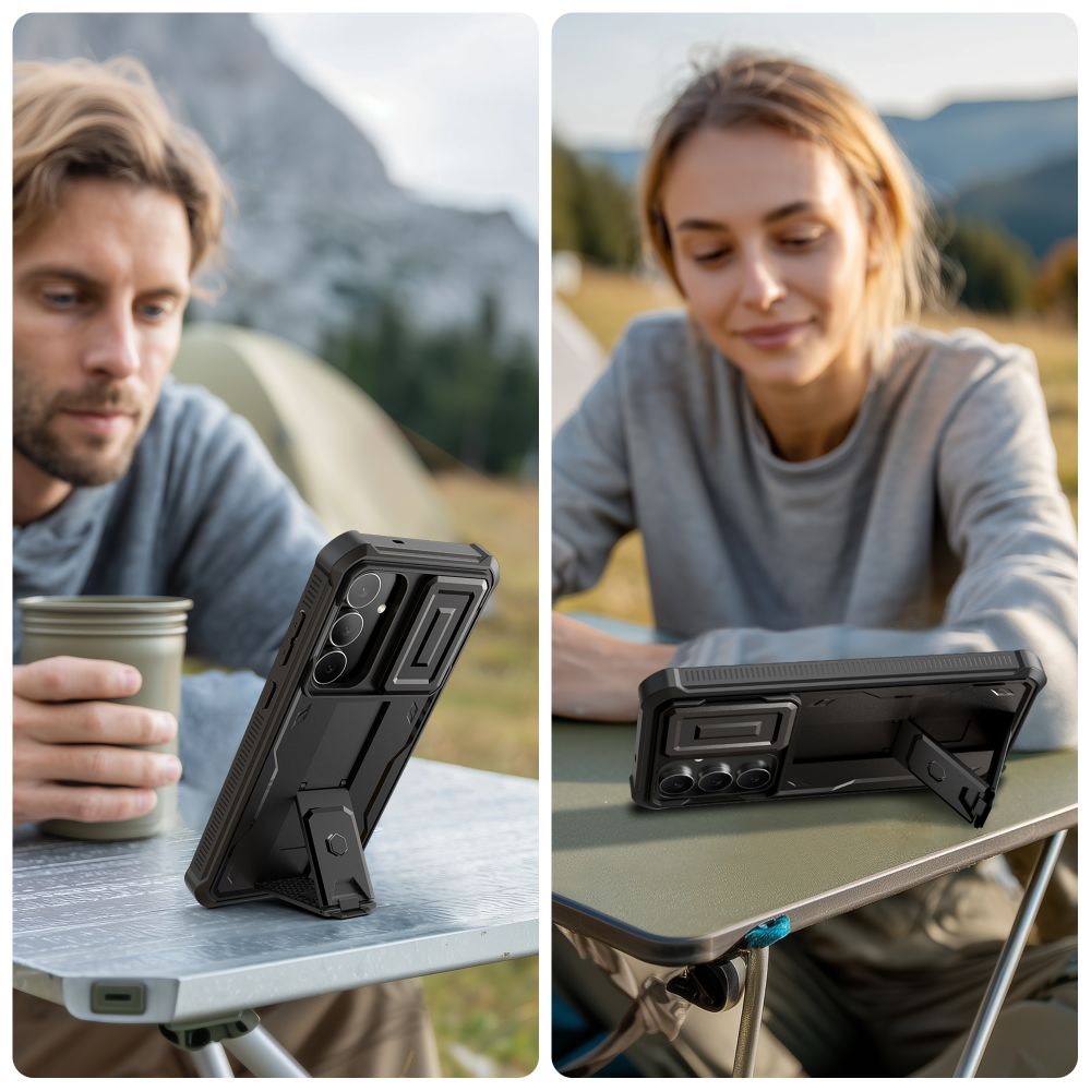 Tech-Protect Tech-Protect Galaxy S25 FE Skal Kevlar Cam+ Svart - Teknikhallen.se