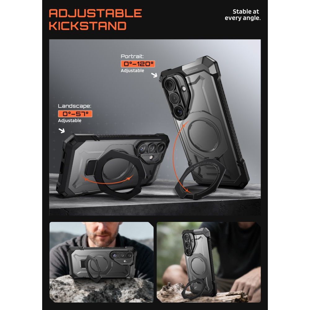 Supcase Supcase Galaxy S26 Skal MagSafe UB Grip Svart - Teknikhallen.se