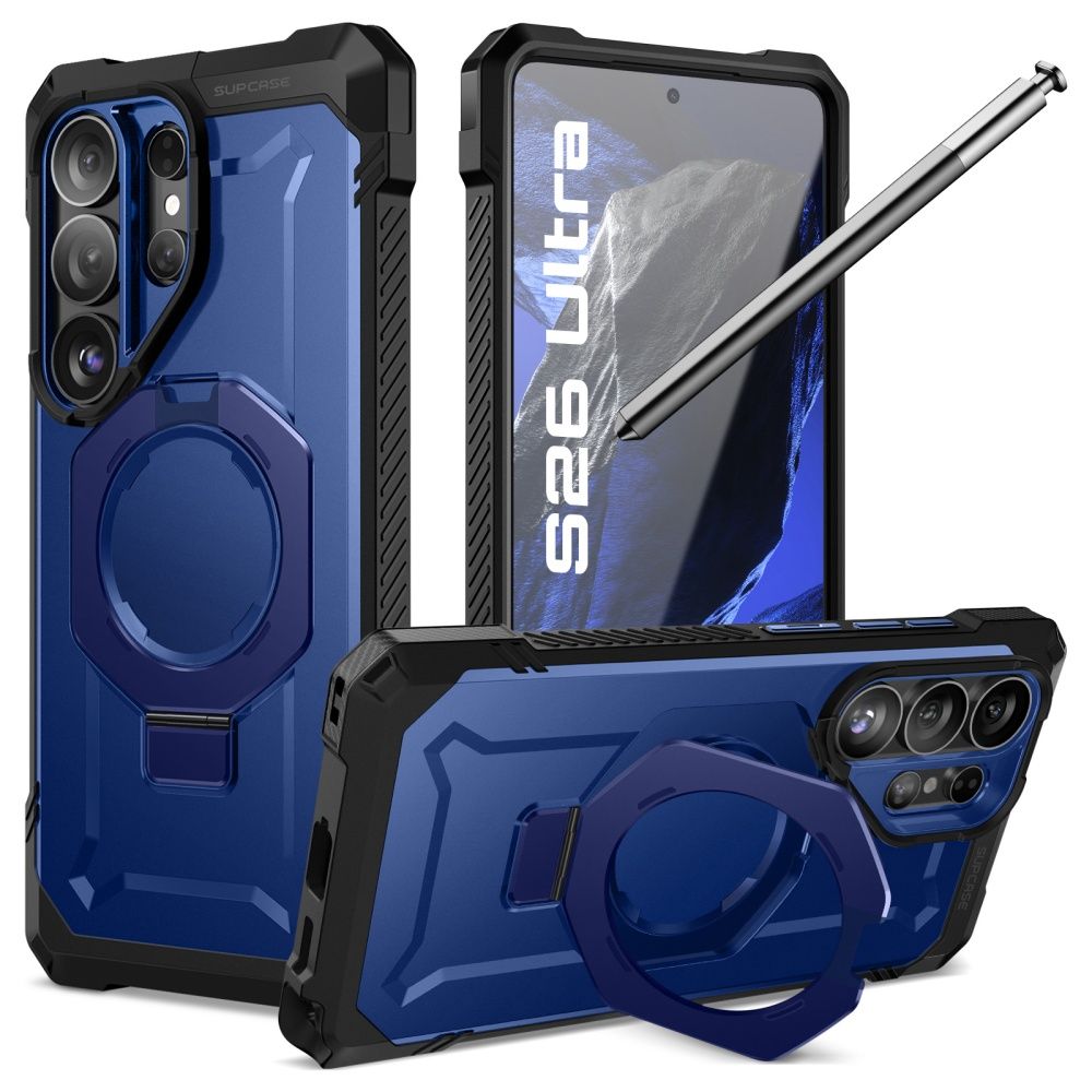 Supcase Supcase Galaxy S26 Ultra Skal MagSafe UB Grip Cobalt - Teknikhallen.se