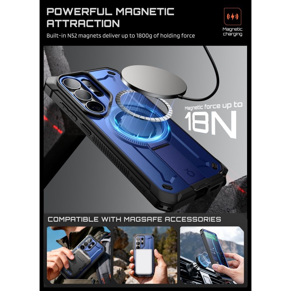 Supcase Supcase Galaxy S26 Ultra Skal 2-SET MagSafe Unicorn Beetle Pro - Teknikhallen.se