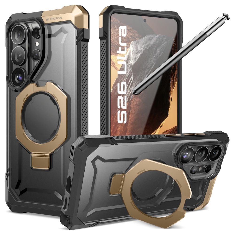 Supcase Supcase Samsung Galaxy S26 Ultra Skal MagSafe UB Grip Desert - Teknikhallen.se