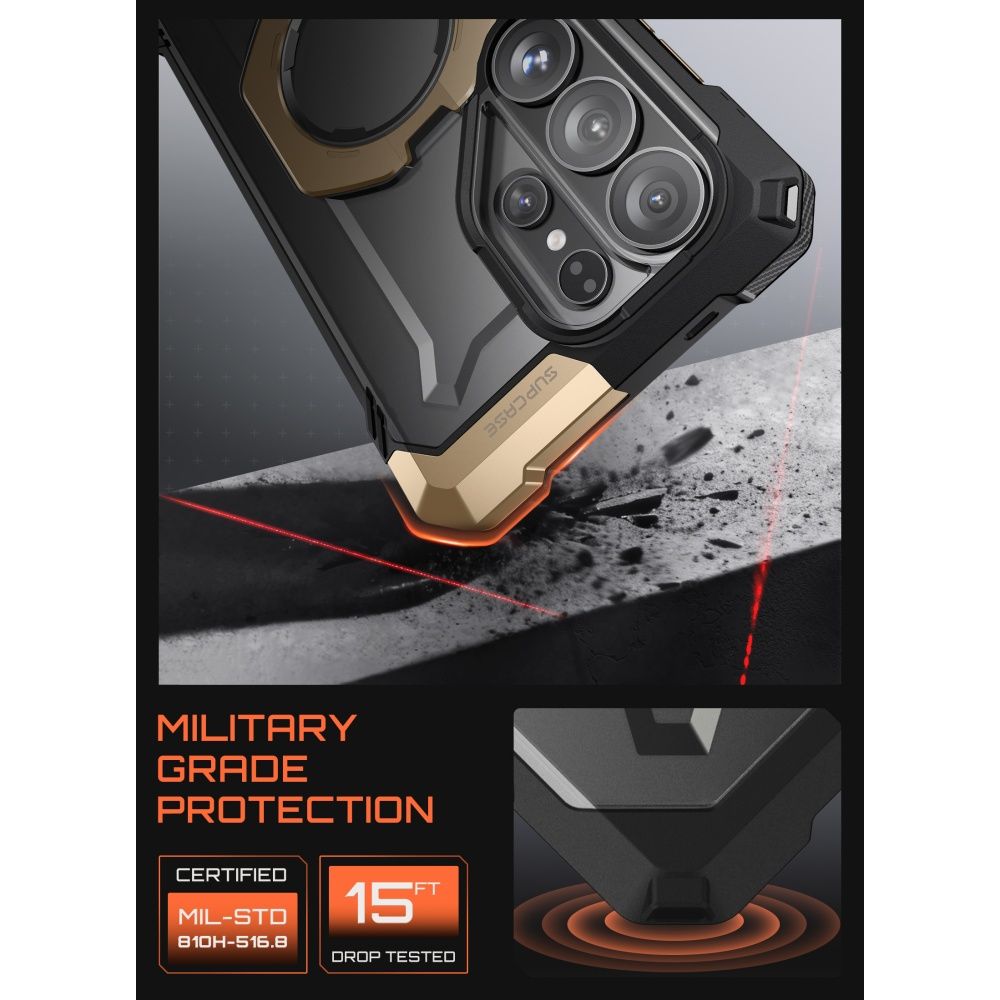 Supcase Supcase Samsung Galaxy S26 Ultra Skal MagSafe UB Grip Desert - Teknikhallen.se