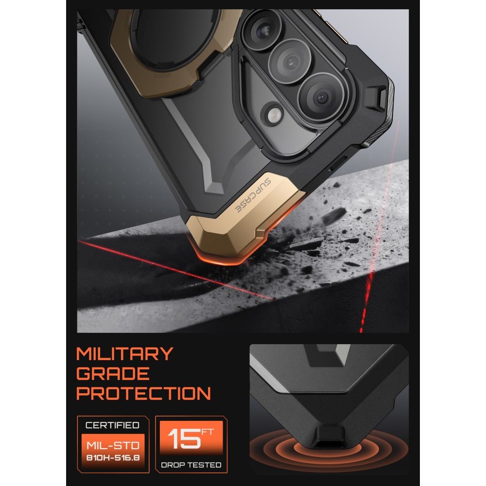 Supcase Supcase Samsung Galaxy S26 Skal MagSafe UB Grip Desert - Teknikhallen.se