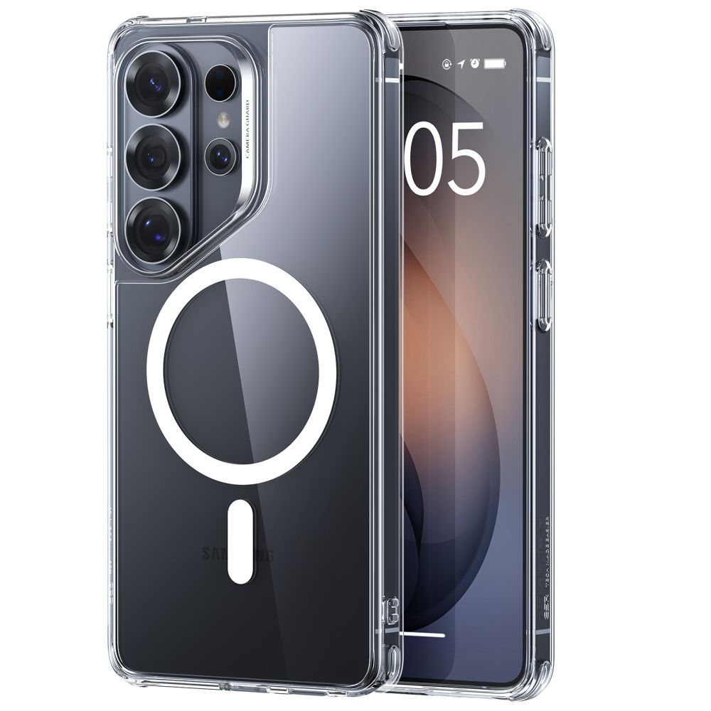 ESR ESR Samsung Galaxy S26 Ultra Skal MagSafe Classic Hybrid Transparent - Teknikhallen.se