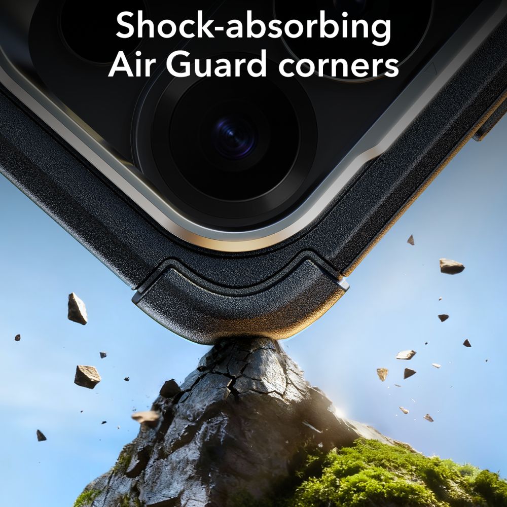 ESR ESR Samsung Galaxy S26 Ultra Skal MagSafe CyberTough Kickstand Svart - Teknikhallen.se