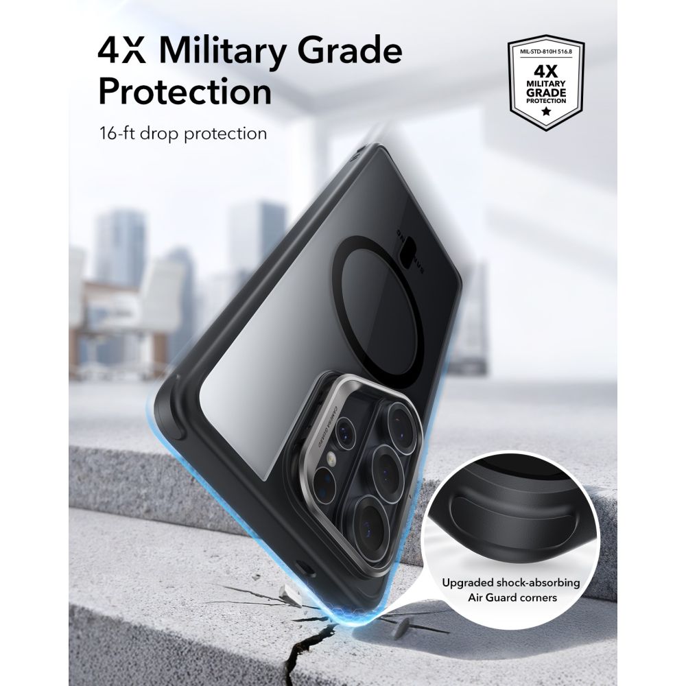 ESR ESR Samsung Galaxy S26 Ultra Skal MagSafe Classic Hybrid Kickstand - Teknikhallen.se