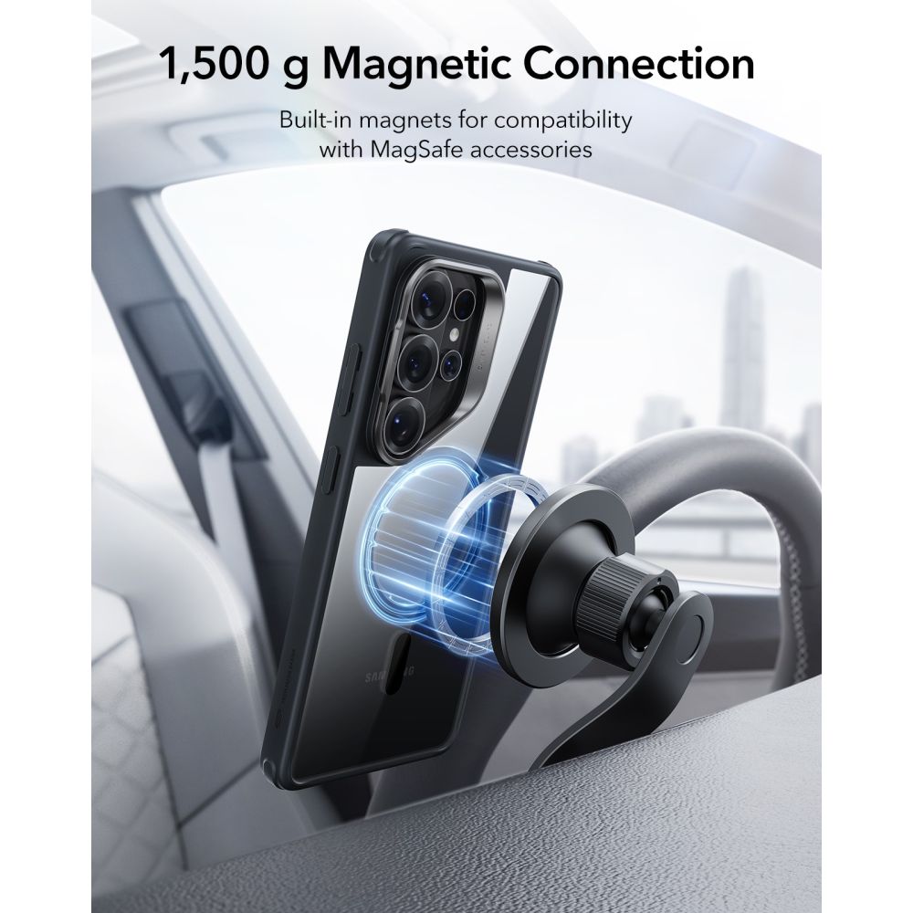 ESR ESR Samsung Galaxy S26 Ultra Skal MagSafe Classic Hybrid Kickstand - Teknikhallen.se