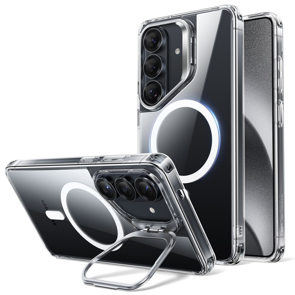 ESR ESR Galaxy S26 Plus Skal MagSafe Classic Hybrid Kickstand Transparent - Teknikhallen.se
