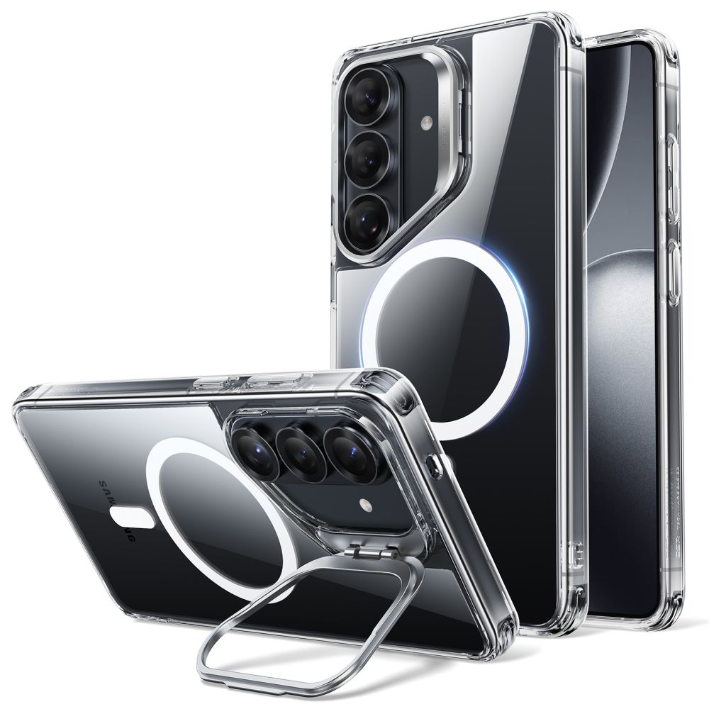 ESR ESR Galaxy S26 Skal MagSafe Classic Hybrid Kickstand Transparent - Teknikhallen.se