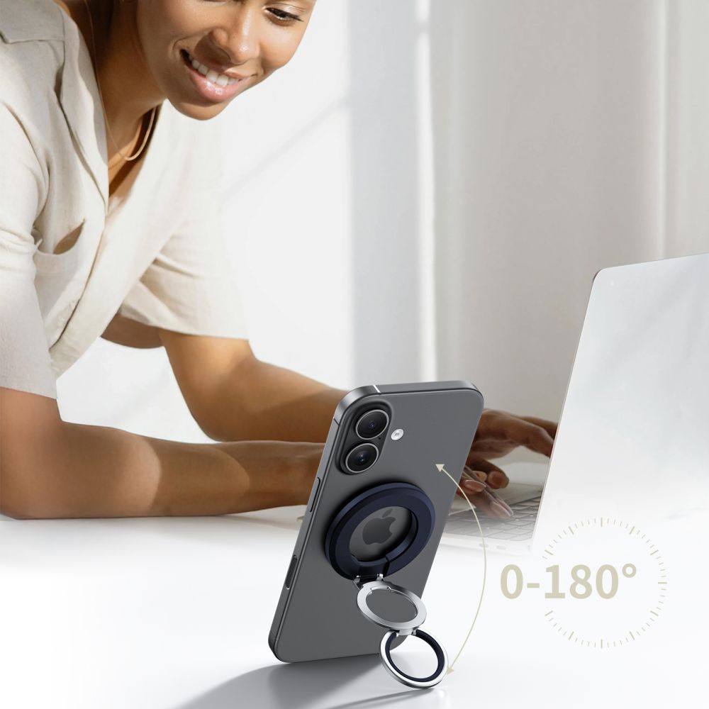 Tech-Protect Tech-Protect Magnetisk MagSafe Ringhållare Navy Blue - Teknikhallen.se