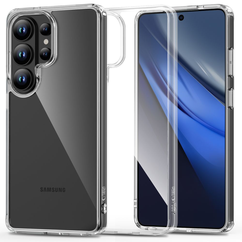Tech-Protect Tech-Protect Galaxy S26 Ultra Skal FlexAir Hybrid Transparent - Teknikhallen.se