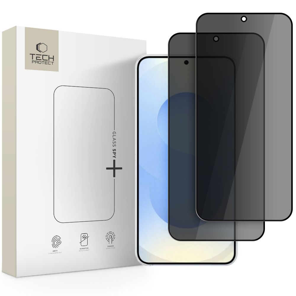Tech-Protect Tech-Protect Galaxy S26 2-PACK Skärmskydd GlassSpy+ Privacy - Teknikhallen.se