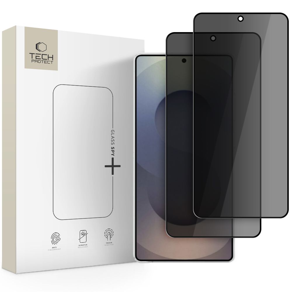 Tech-Protect Tech-Protect Galaxy S26 Ultra 2-PACK Skärmskydd GlassSpy+ - Teknikhallen.se
