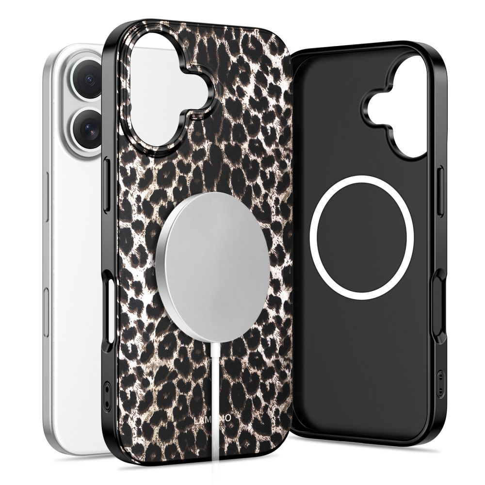 Tech-Protect Tech-Protect iPhone 17 Skal MagSafe Lamano Leopard - Teknikhallen.se