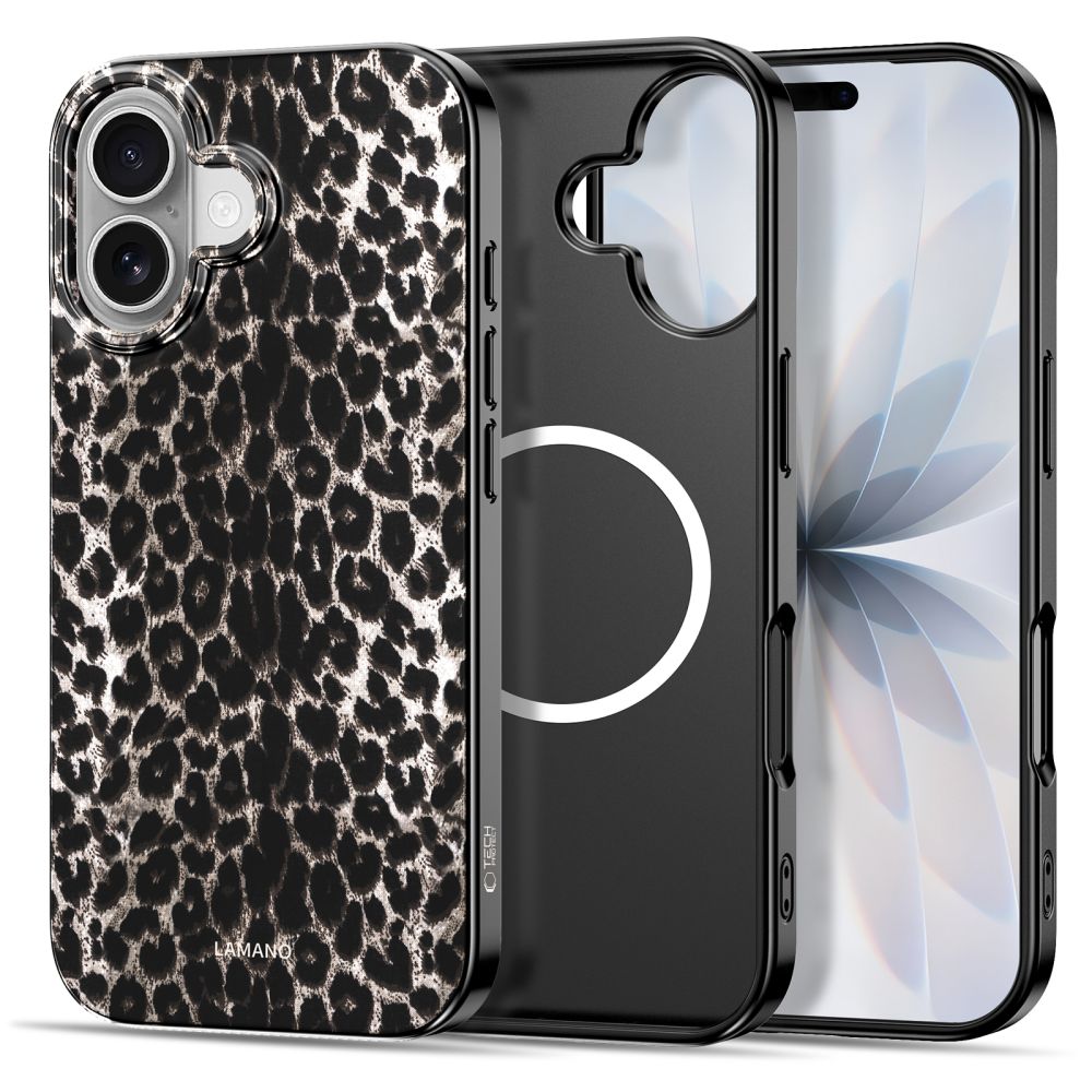 Tech-Protect Tech-Protect iPhone 17 Skal MagSafe Lamano Leopard - Teknikhallen.se