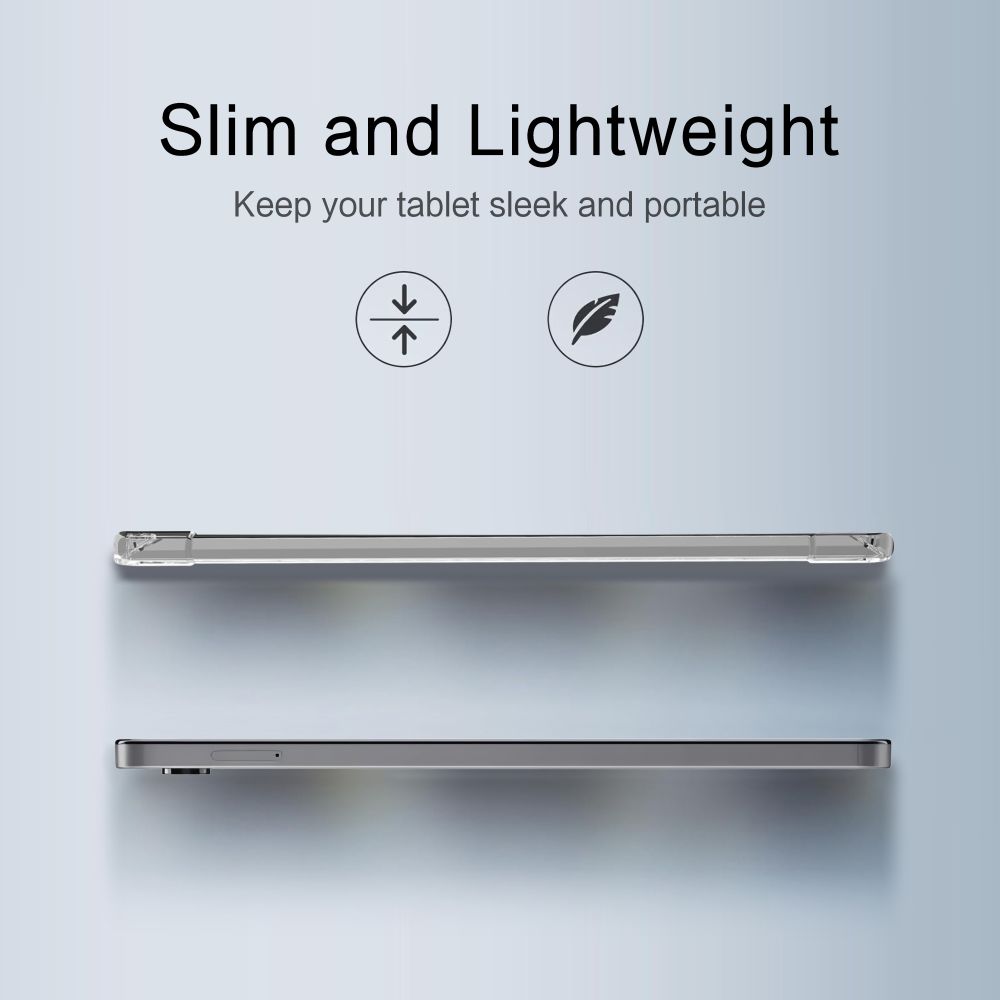 Tech-Protect Tech-Protect Galaxy Tab A11 Plus /A9 Plus Skal FlexAir Transparent - Teknikhallen.se