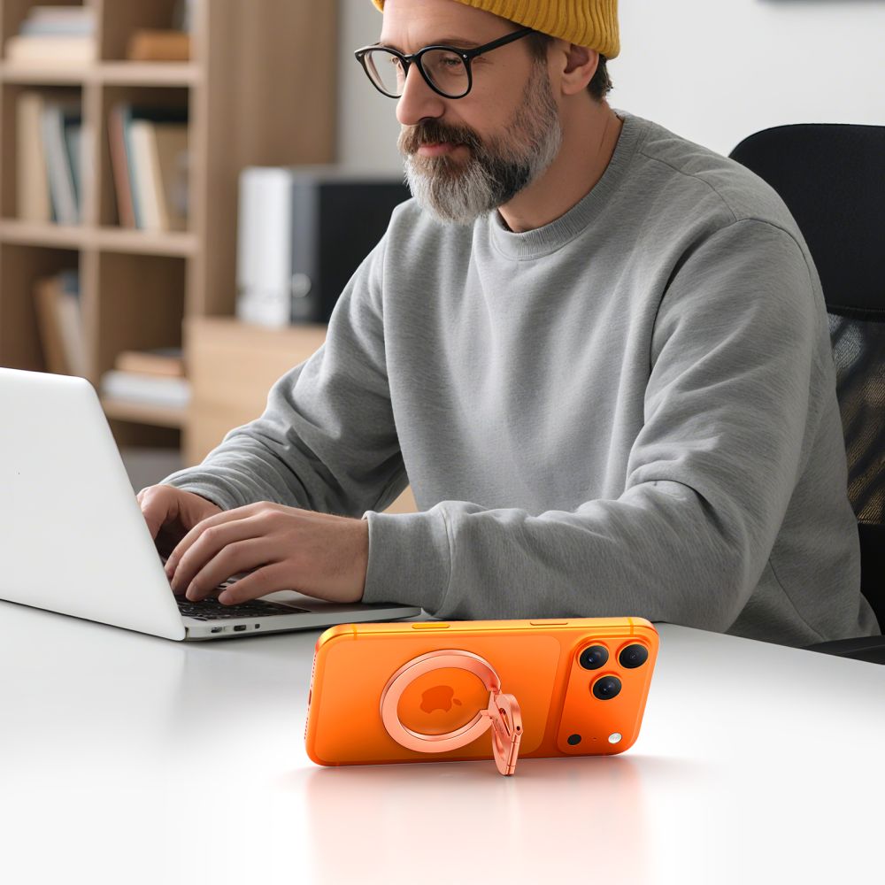 Tech-Protect Tech-Protect Magnetisk MagSafe Ringhållare Lamano Roséguld - Teknikhallen.se