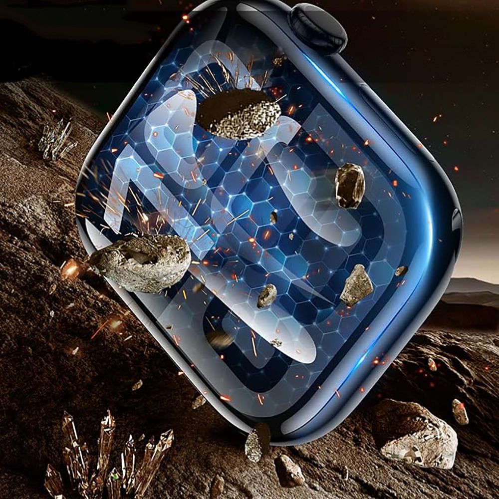 Tech-Protect Tech-Protect Apple Watch 44 mm 3-PACK Skärmskydd EasySet Flex+ - Teknikhallen.se