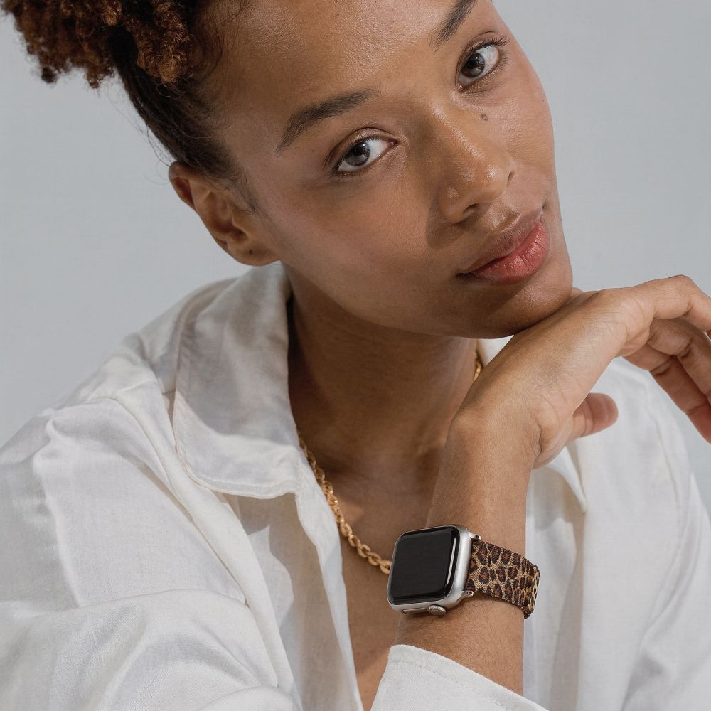 Tech-Protect Tech-Protect Apple Watch 38/40/41/42 mm Armband Lamano Panther - Teknikhallen.se