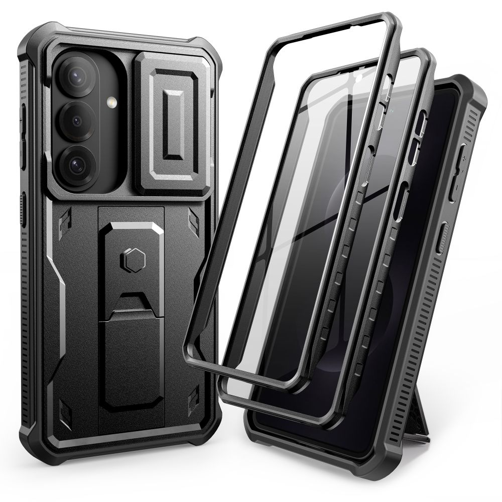 Tech-Protect Tech-Protect Samsung Galaxy S26 2-SET Skal Kevlar Cam+ Svart - Teknikhallen.se