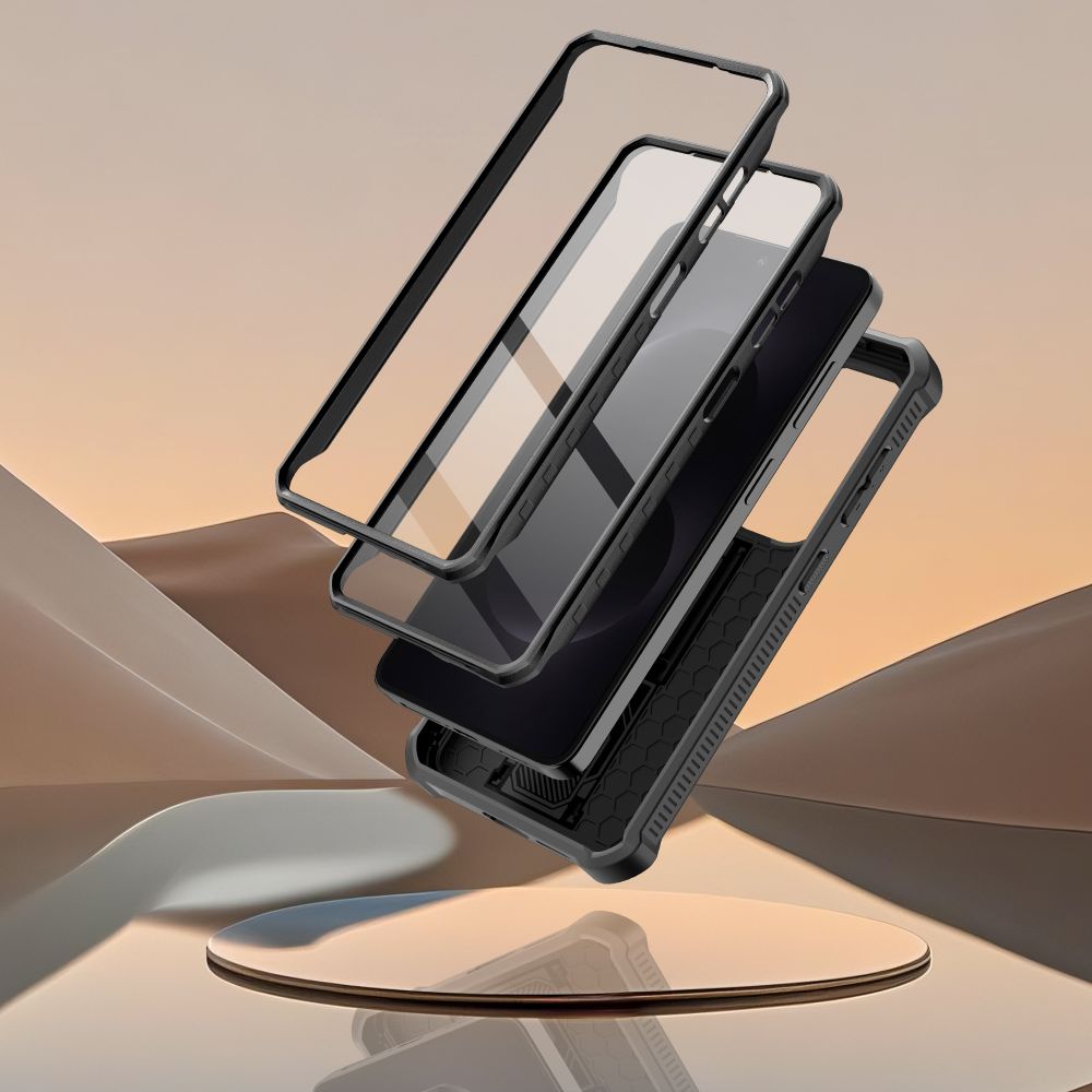 Tech-Protect Tech-Protect Samsung Galaxy S26 2-SET Skal Kevlar Cam+ Svart - Teknikhallen.se