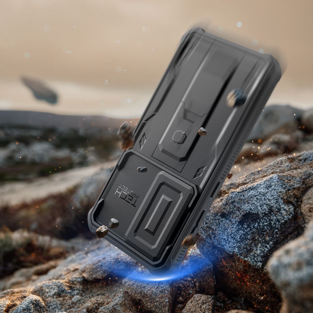 Tech-Protect Tech-Protect Samsung Galaxy S26 2-SET Skal Kevlar Cam+ Svart - Teknikhallen.se