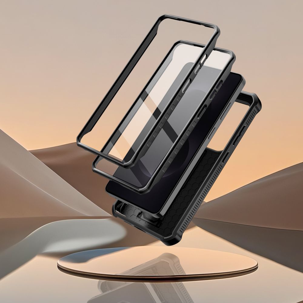 Tech-Protect Tech-Protect Galaxy S26 Ultra 2-SET Skal Kevlar Cam+ Svart - Teknikhallen.se