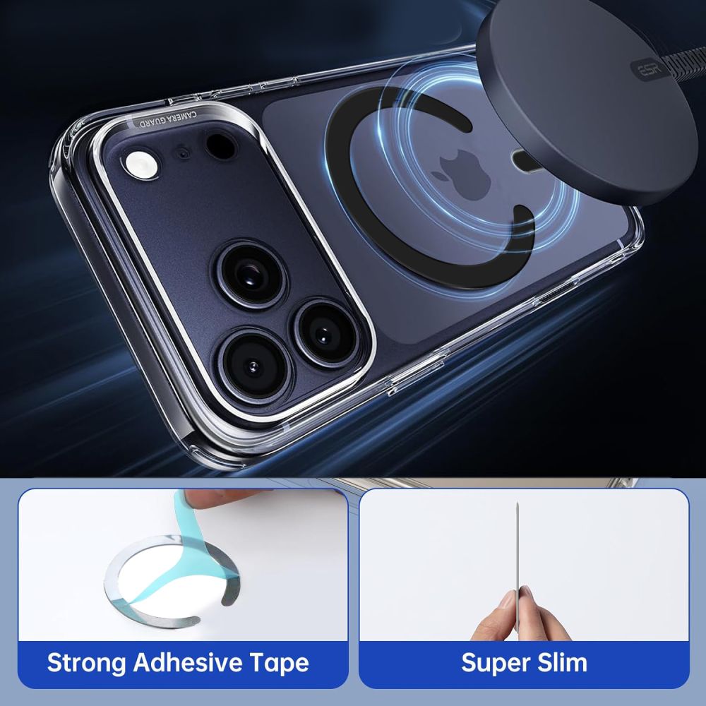 Tech-Protect Tech-Protect Magnetisk MagSafe Ring Svart - Teknikhallen.se