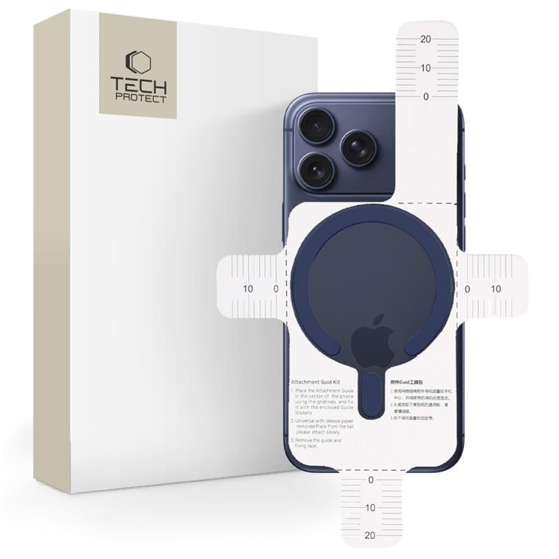 Tech-Protect Tech-Protect Magnetisk MagSafe Ring Deep Blue - Teknikhallen.se