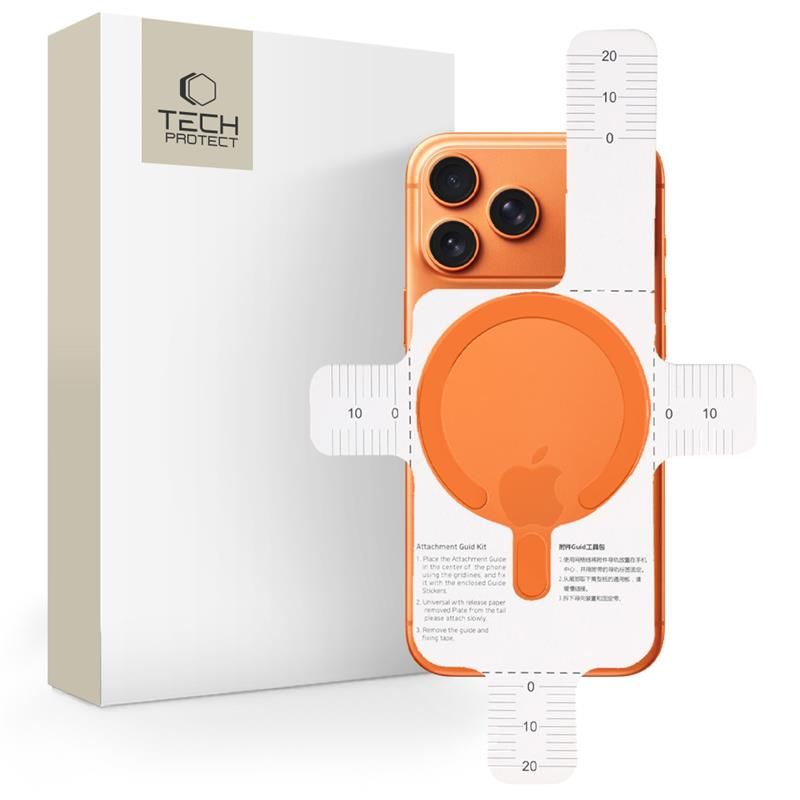 Tech-Protect Tech-Protect Magnetisk MagSafe Ring Cosmic Orange - Teknikhallen.se