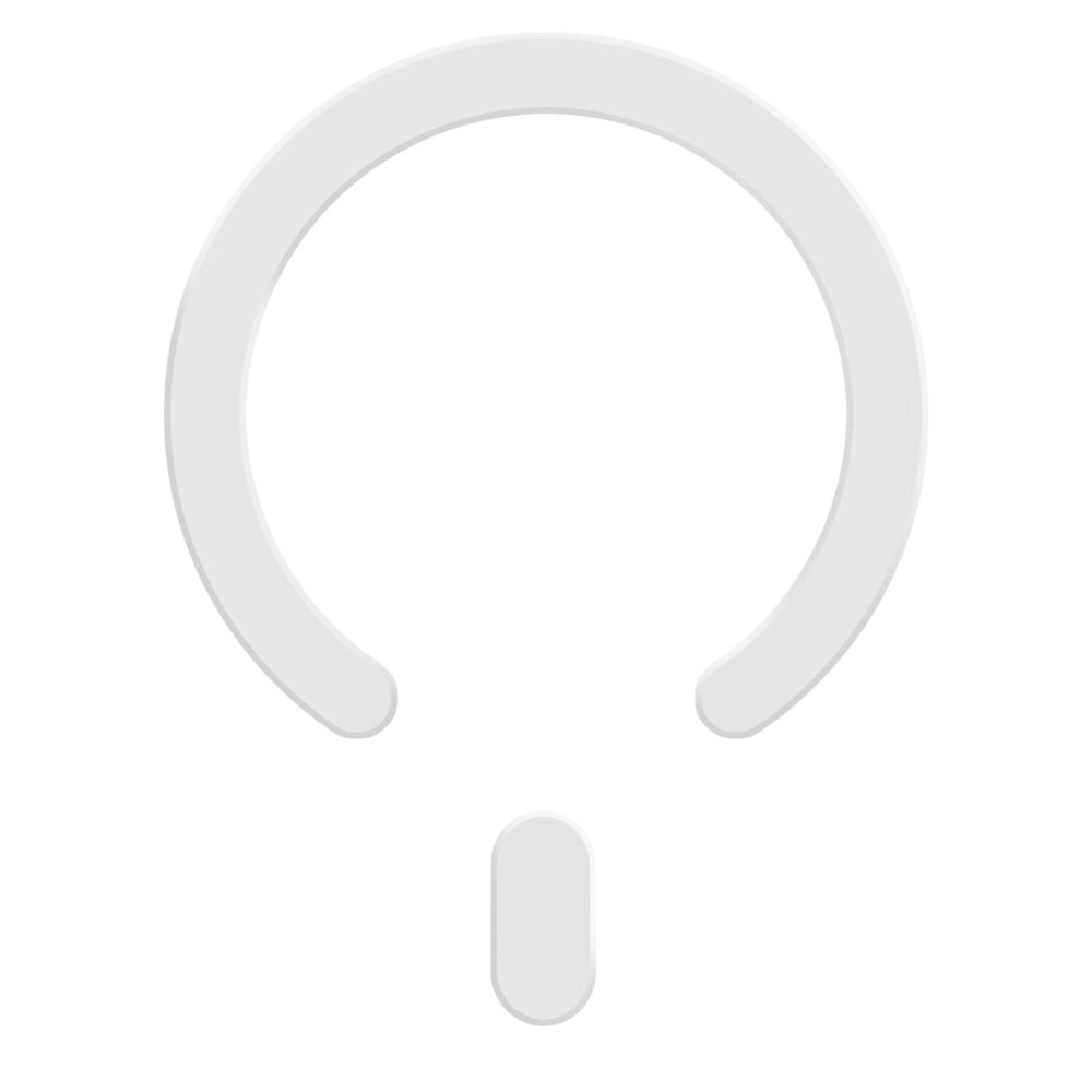 Tech-Protect Tech-Protect Magnetisk MagSafe Ring Vit - Teknikhallen.se