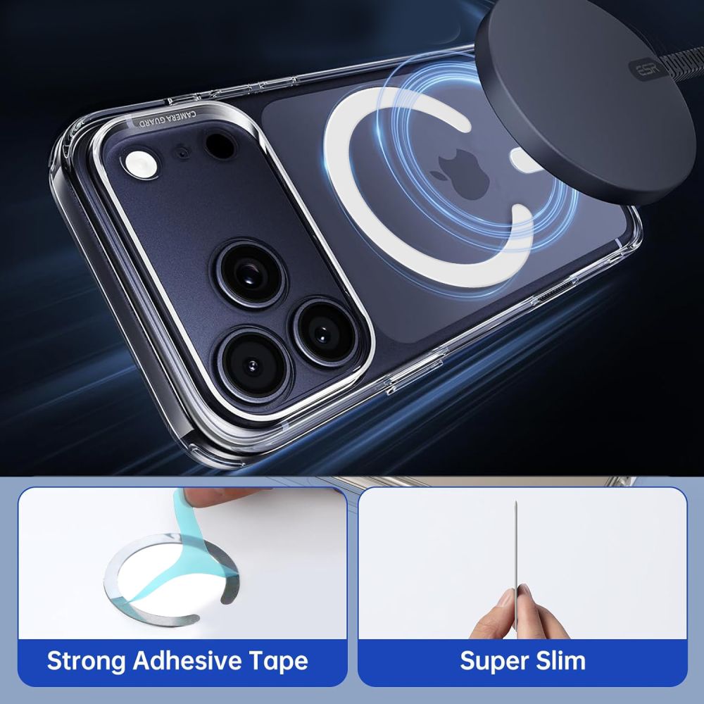 Tech-Protect Tech-Protect Magnetisk MagSafe Ring Vit - Teknikhallen.se