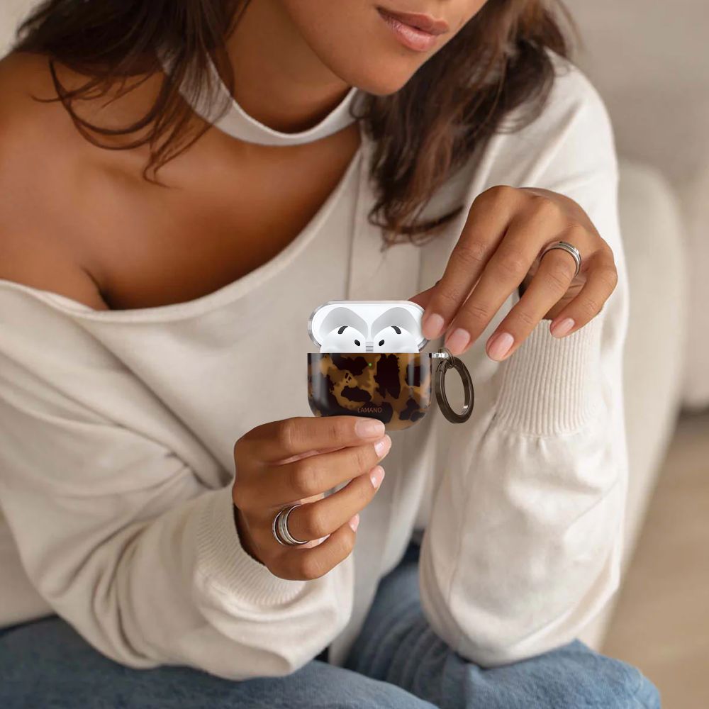 Tech-Protect Tech-Protect AirPods 4 Skal Lamano Panther - Teknikhallen.se