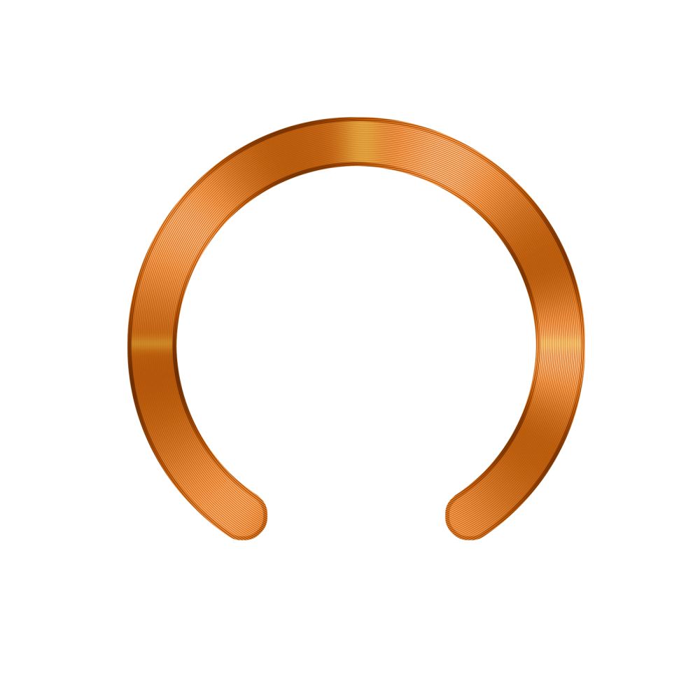 Tech-Protect Tech-Protect 2-PACK Magnetisk MagSafe Ring Svart/Cosmic Orange - Teknikhallen.se