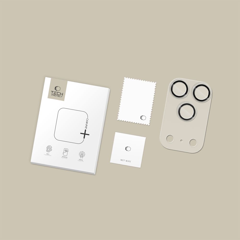 Tech-Protect Tech-Protect iPhone 17 Pro Linsskydd CamFull Fit+ Transparent - Teknikhallen.se