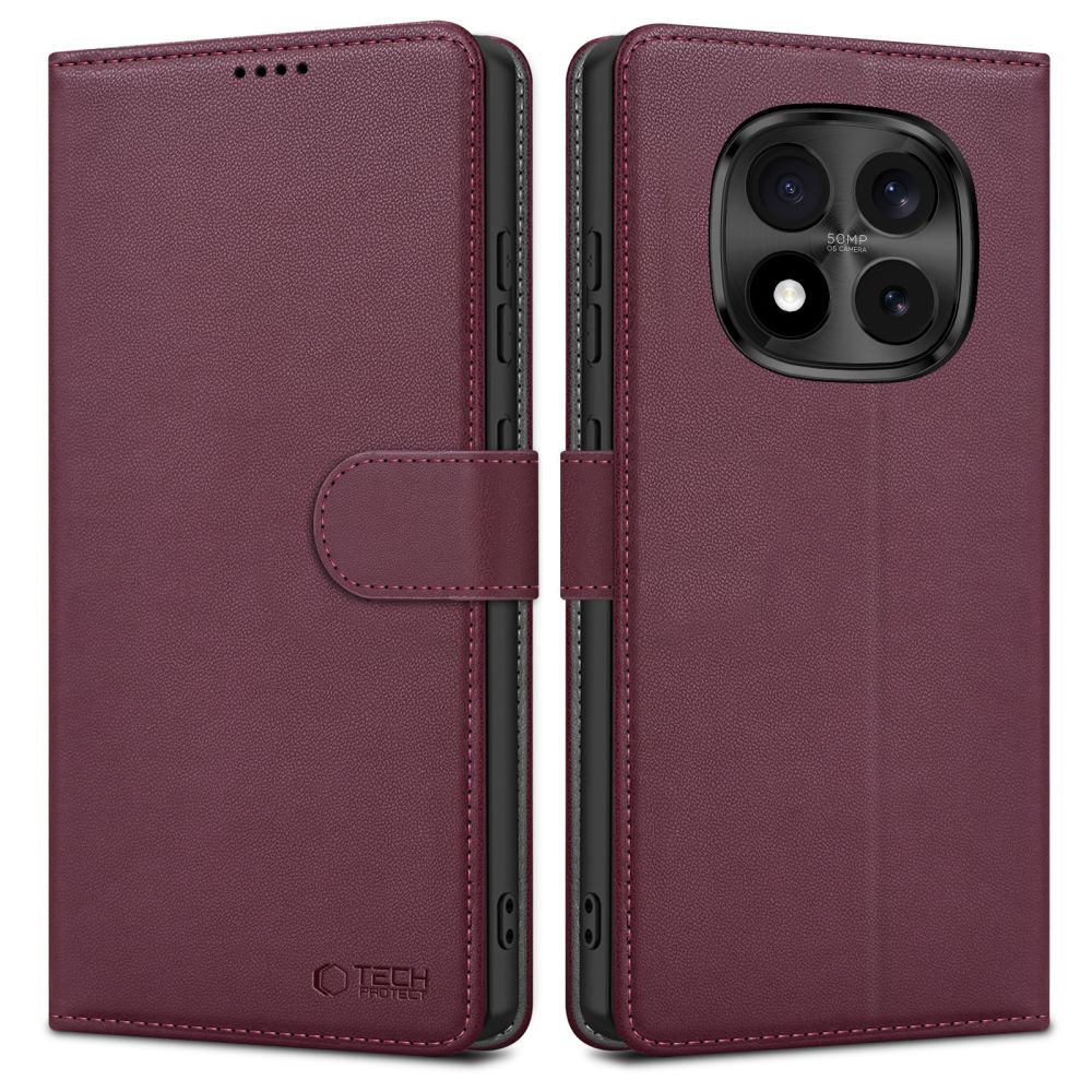 Tech-Protect Tech-Protect Xiaomi Redmi Note 15 Pro 5G Fodral Läder Mulberry - Teknikhallen.se